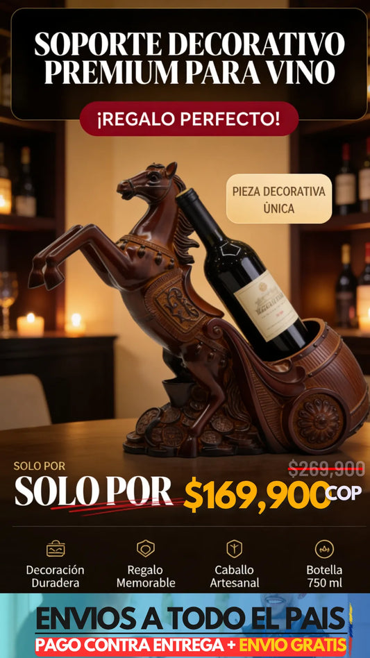 SOPORTE PREMIUM PARA VINO